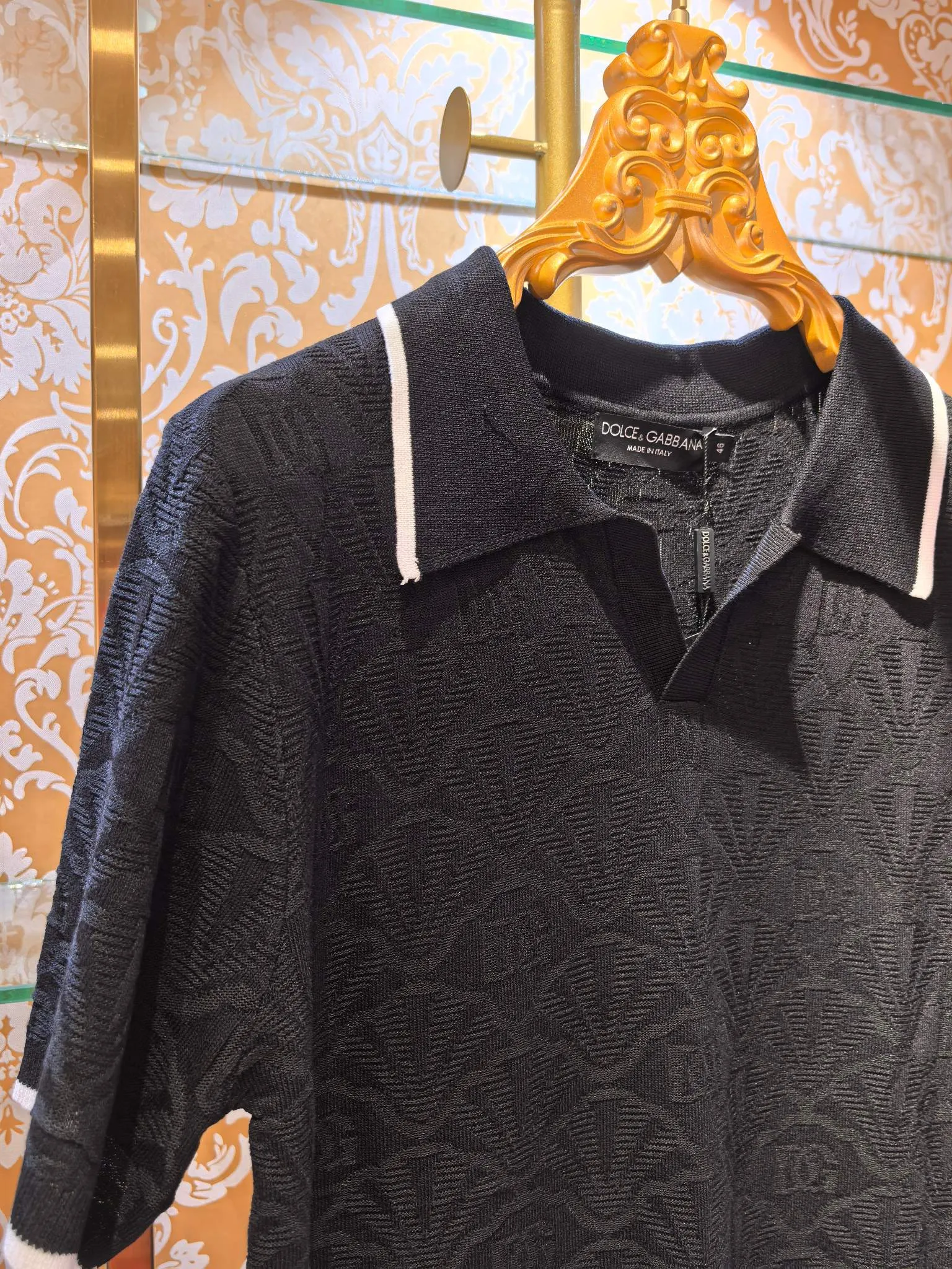 𝘿𝙊𝙇𝘾𝙀 & 𝙂𝘼𝘽𝘽𝘼𝙉𝘼 2026/ss New Arrival DG 14 Breathable Black Sizes 46 48 50 52